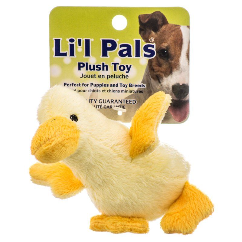 Li'L Pals Latex Duck Dog Toy 1ea